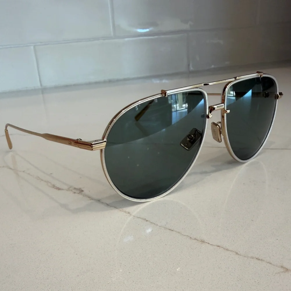 Dior Men’s Sunglasses DiorBlackSuit AU Aviator gold - Picture 2 of 8